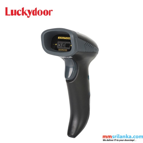 Luckydoor K-625 2d wired usb qr code scanner handheld barcode scanner android bar code scanner (1Y)